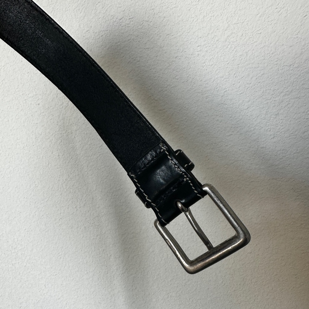 GAP Black Leather Belt - Picture 3 of 5